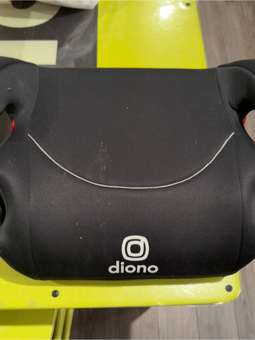 Diono Black Booster Car Seat.